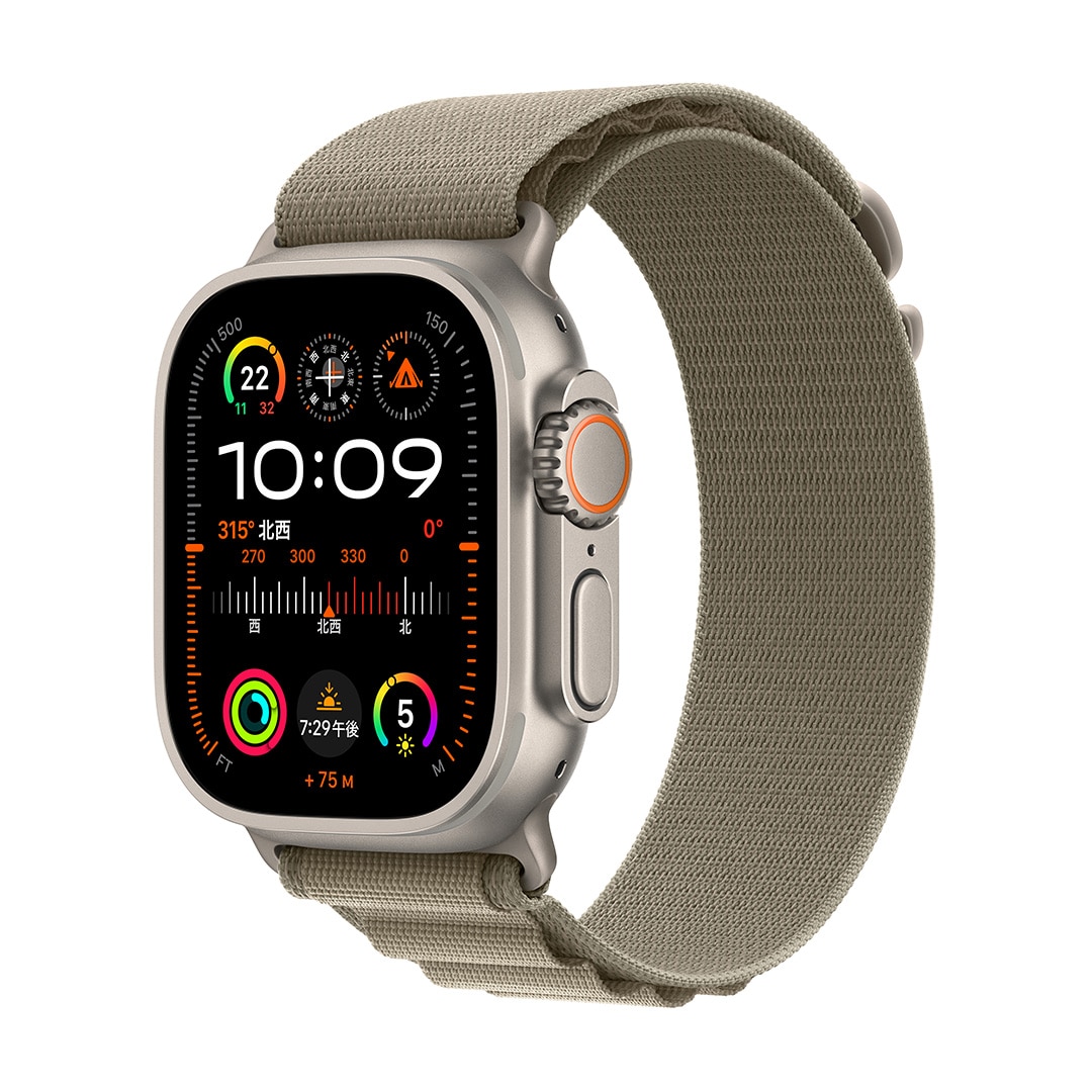 バッテリー100%激安　Apple Watch Ultra GPS +Cellular チタニウム