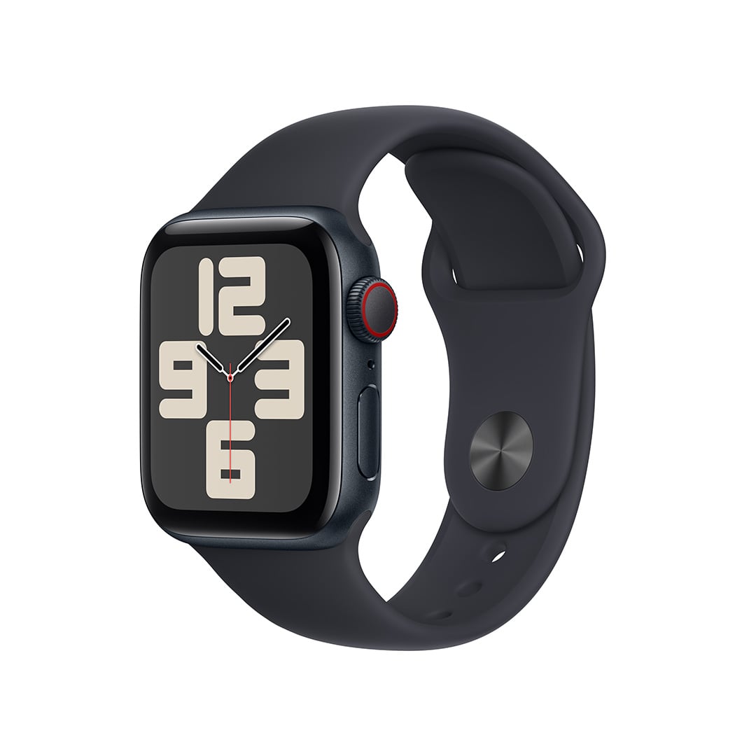 Apple Watch SE（GPS + Cellularモデル）- 40mmミッドナイトアルミニウムケースとミッドナイトスポーツバンド - M/L:  Apple Rewards Store｜JAL Mall