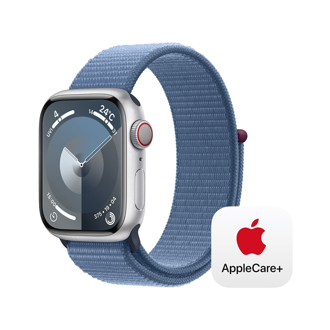 Apple Watch Series 9（GPS + Cellularモデル）- 41mmシルバー ...