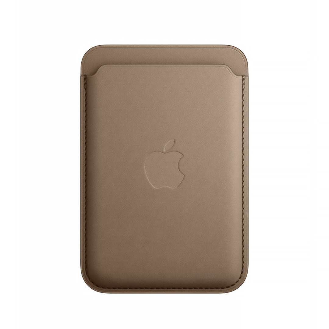 MagSafe対応iPhoneファインウーブンウォレット - トープ: Apple 