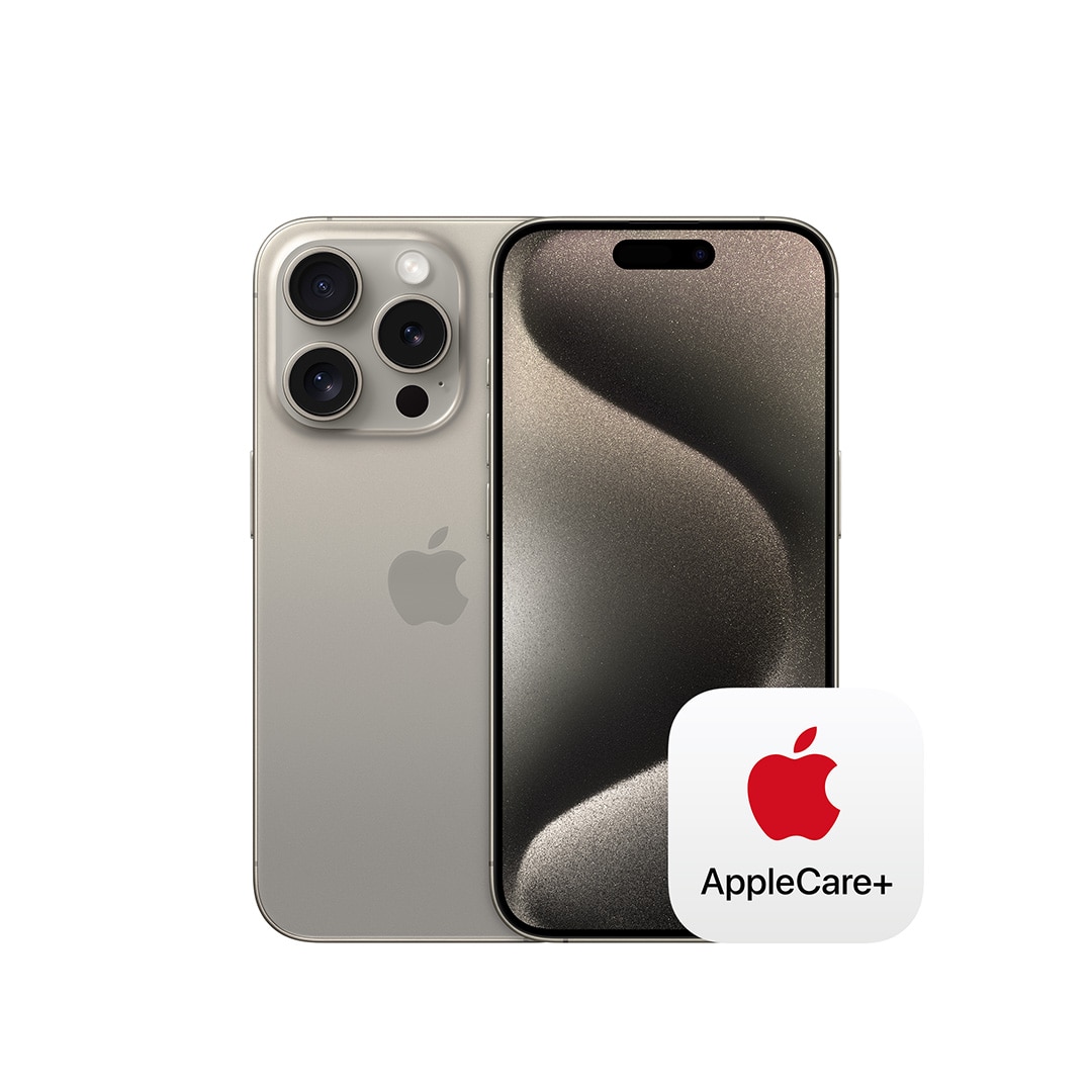 iPhone 15 Pro 128GB ナチュラルチタニウム with AppleCare+: Apple 