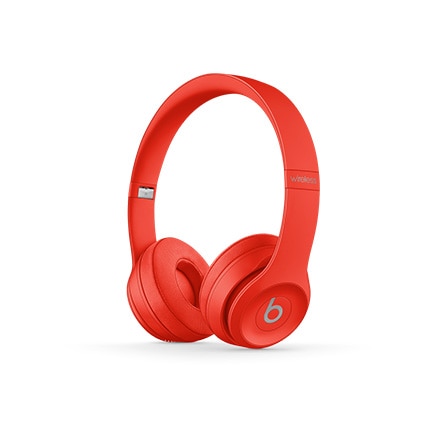 Beats Solo3 Wirelessヘッドフォン - レッド: Apple Rewards Store 