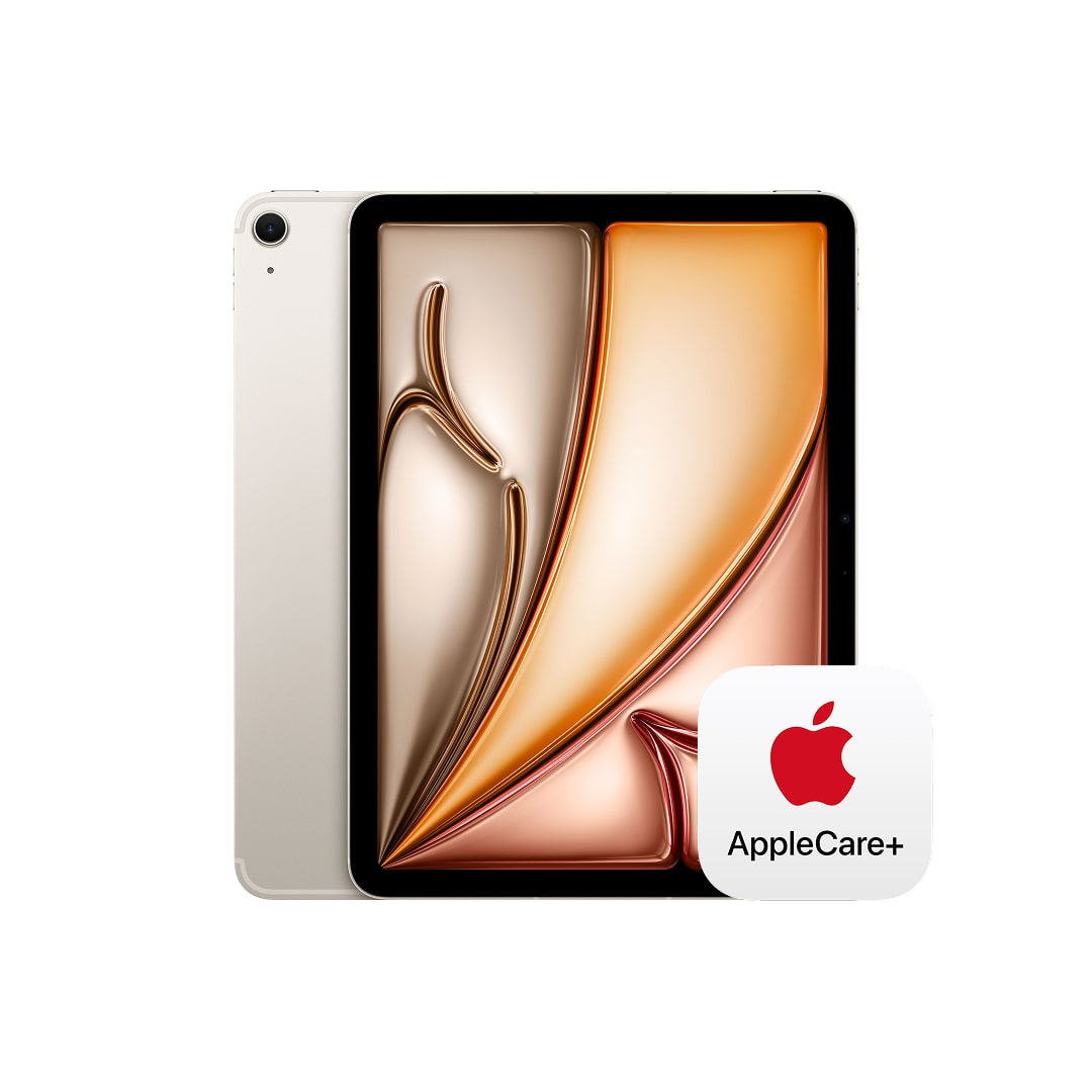 11インチiPad Air Wi-Fi + Cellularモデル 1TB - スターライト with AppleCare+