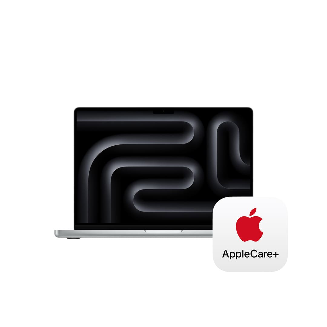 14インチMacBook Pro: 10コアCPUと10コアGPUを搭載したApple M5チップ, 16GB, 1TB SSD - シルバー with AppleCare+