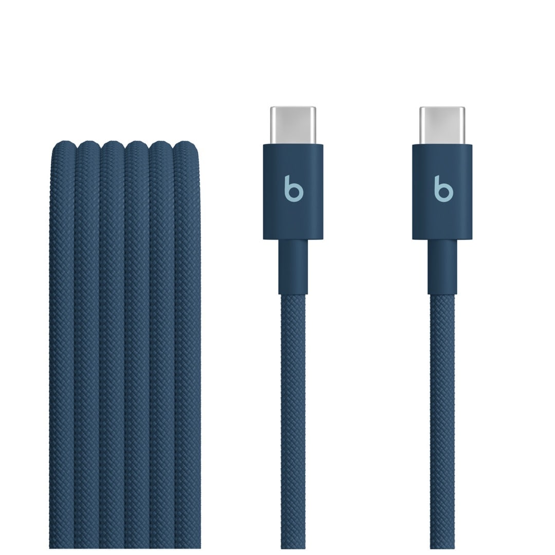 Beats USB-C - USB-C 編み込み式充電ケーブル（1.5m）- ニトロネイビー