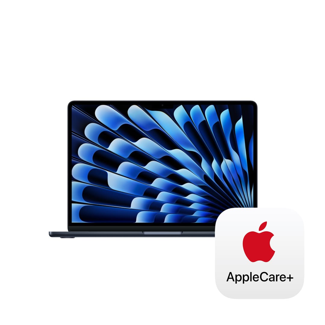 13インチMacBook Air: 10コアCPUと10コアGPUを搭載したApple M5チップ, 32GB, 512GB SSD - ミッドナイトwith AppleCare+