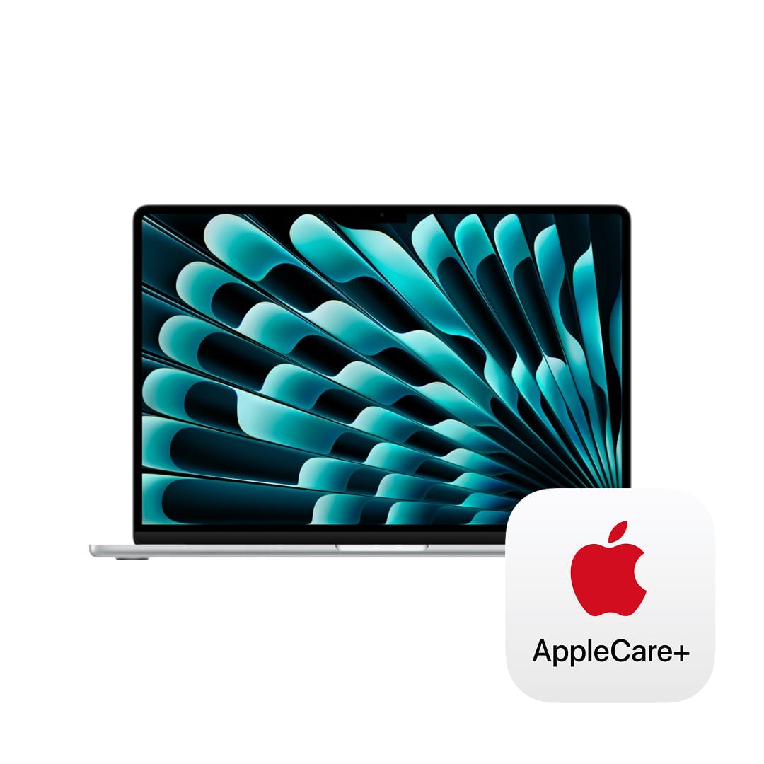 15インチMacBook Air: 10コアCPUと10コアGPUを搭載したApple M5チップ, 16GB, 4TB SSD - シルバーwith AppleCare+