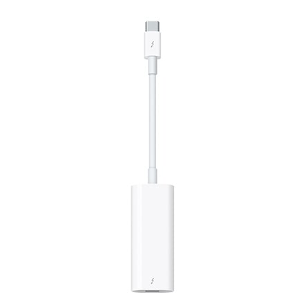 Thunderbolt 3（USB-C）- Thunderbolt 2アダプタ