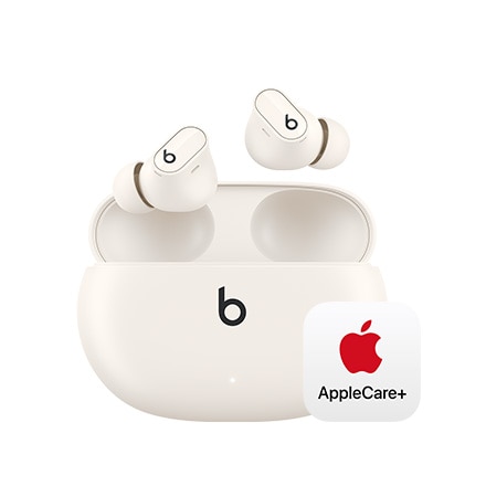 Beats Studio Buds + - ワイヤレスノイズキャンセリングイヤフォン - アイボリー with AppleCare+