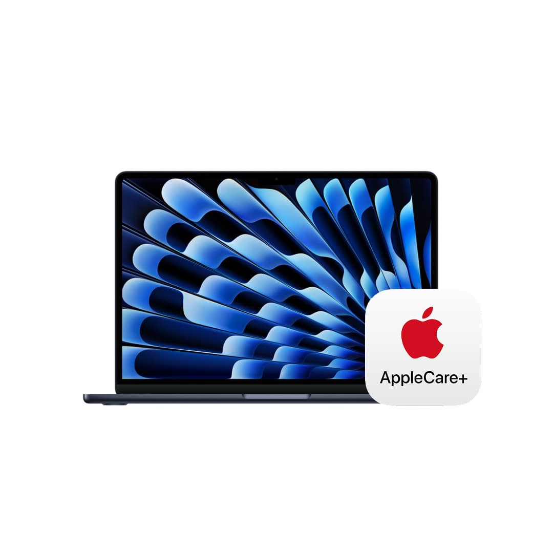 13インチMacBook Air: 10コアCPUと10コアGPUを搭載したApple M4チップ, 16GB, 512GB SSD - ミッドナイト with AppleCare+