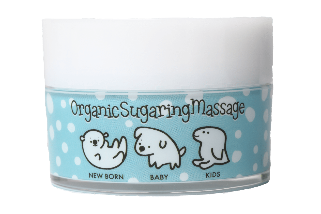 オーガニック シュガーリング マッサージ　55g　シュガースクラブ　無添加　保湿　北海道　天然成分　出産祝い