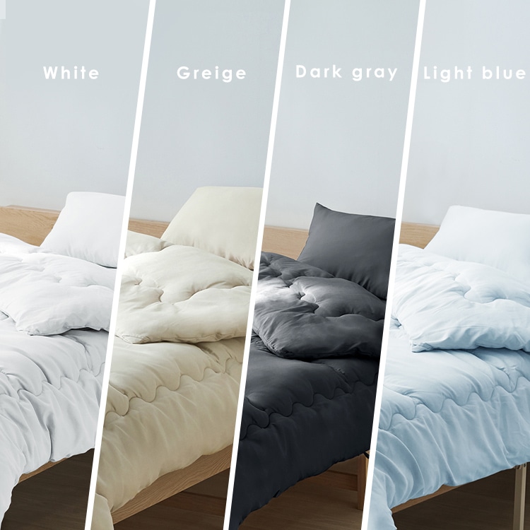 ベッド用布団3点セット SD KFS-B3SD グレージュ グレージュ