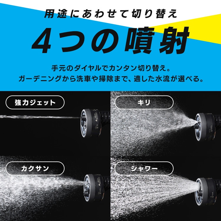 フルカバーホースリール EX JET 30M FHEXJ-30 ブラック ブラック