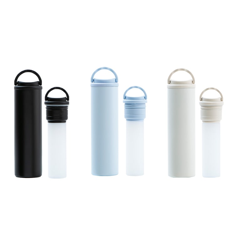 【2個セット】氷のうアイススティック 取っ手付き ブルー ブルー