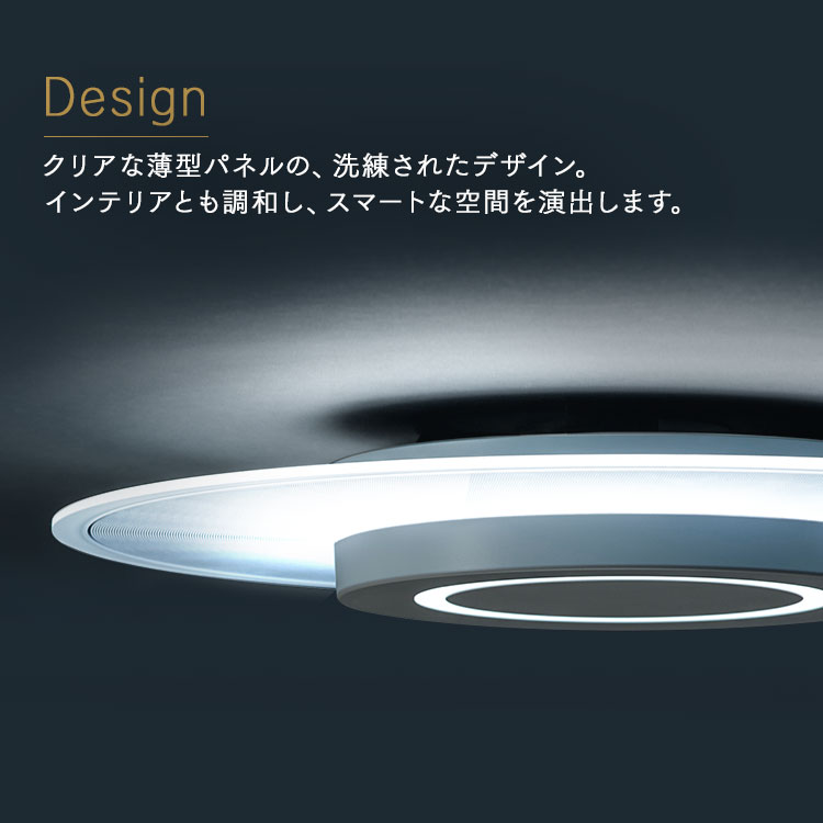LEDシーリングライト パネルライト 8畳 CEA-A08DLP: アイリスオーヤマ 