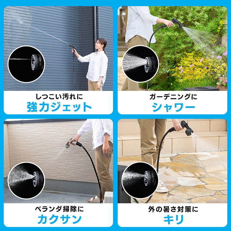 フルカバーホースリール EX JET 30M FHEXJ-30 アッシュホワイト アッシュホワイト