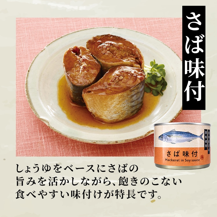 TFJ 【24缶】さば缶 水煮 水煮