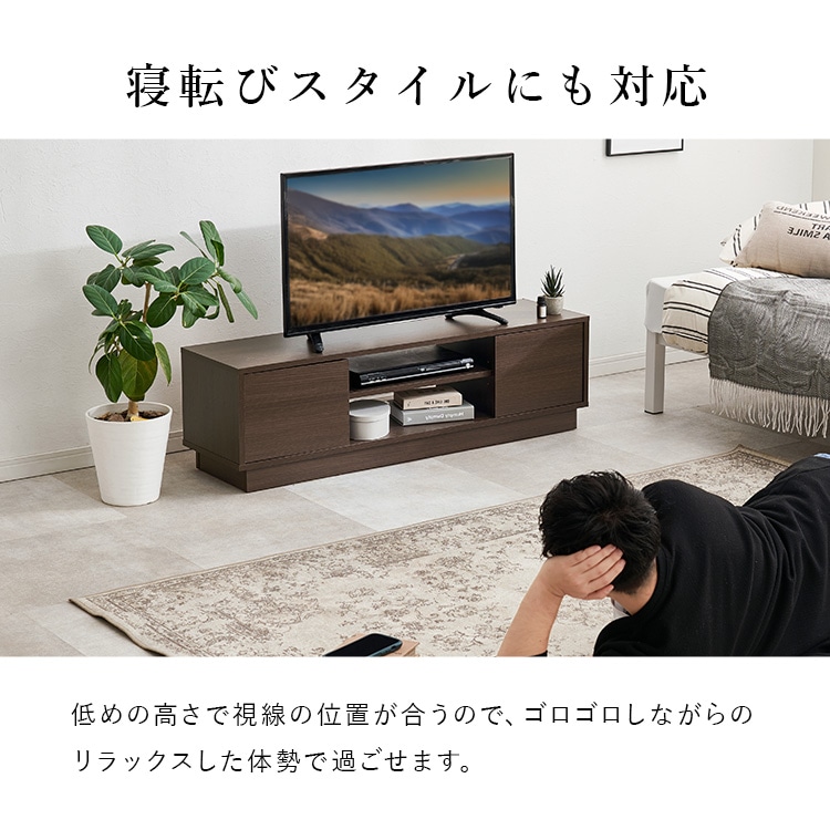\13倍マイル!6月14日まで/テレビ台 VTV-7266GY グレー【時間指定不可】【代引不可】【同梱不可】 グレー