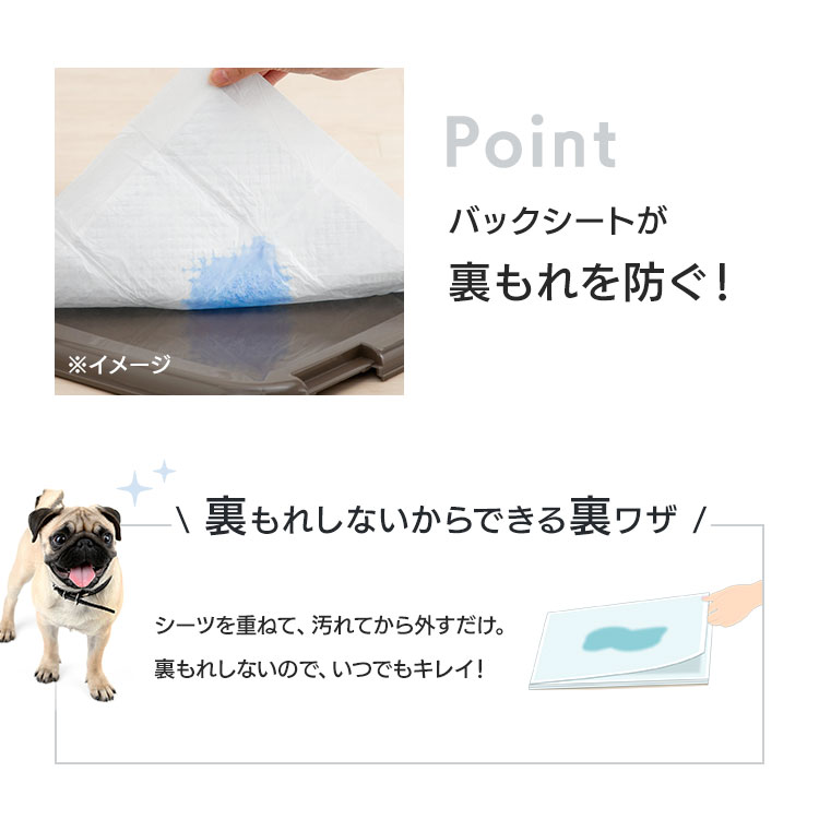 大容量薄型ペットシーツ DES-1200 レギュラー:1200枚