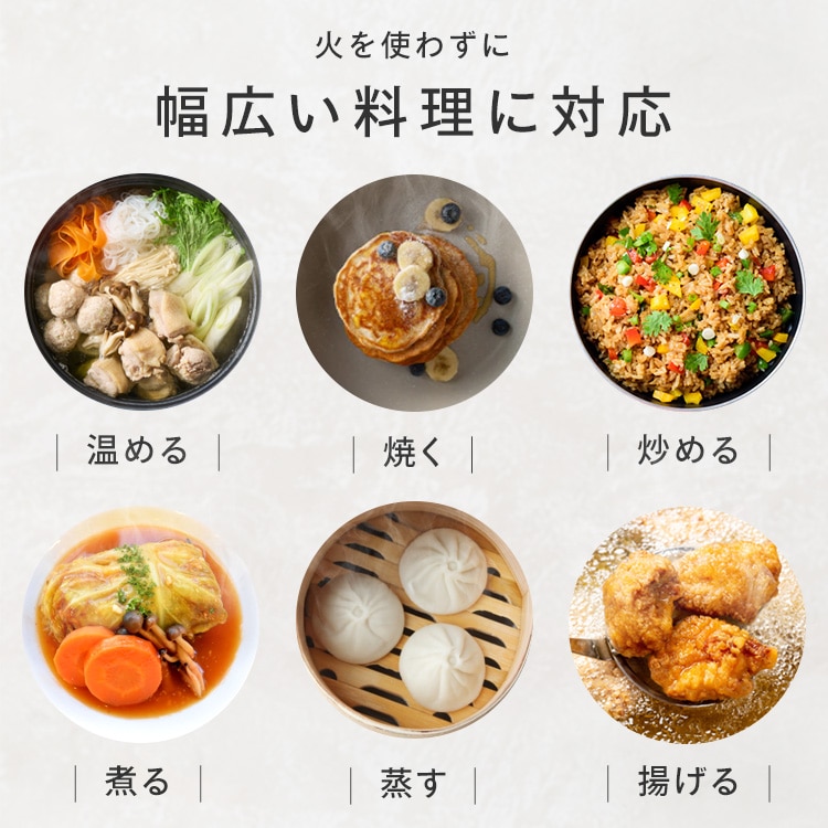 薄型IHコンロ IHC-T43-B ブラック 種類