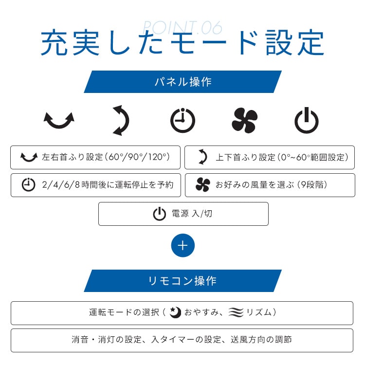 サーキュレーターアイ DC JET 18cm PCF-SDC18T-EC-W ホワイト 安心延長保証