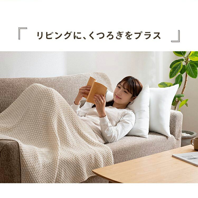 ポリエステルヌードクッション(2個入) ホワイト