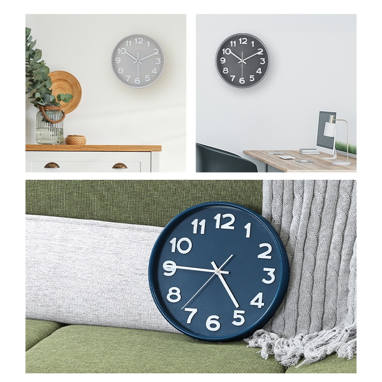 掛時計 スピカ2 直径30cm 28106 サンドベージュ サンドベージュ