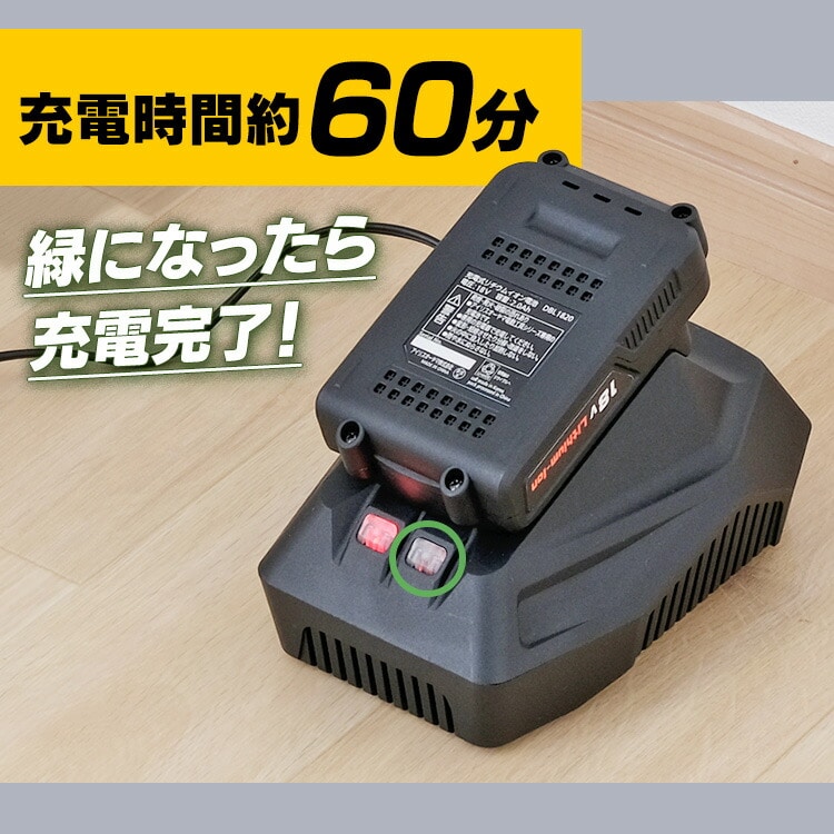 充電式ディスクグラインダ 18V JDG100 【バッテリー付き】: アイリス ...