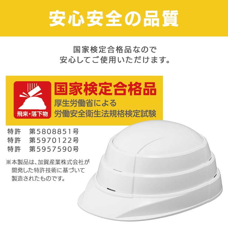 防災用 たためるヘルメット HM-O1 ホワイト