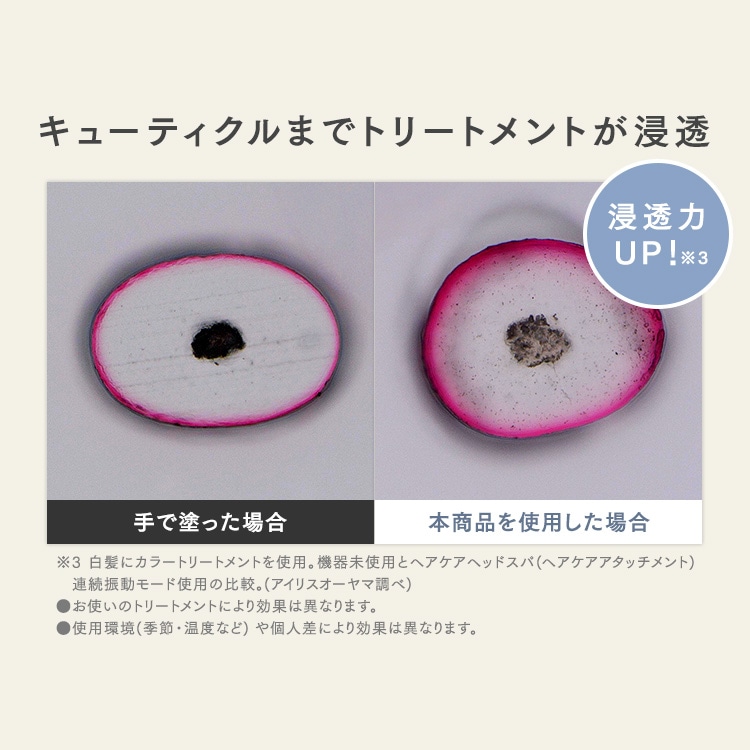 ヘアケアヘッドスパ ホワイト 安心延長保証 ホワイト