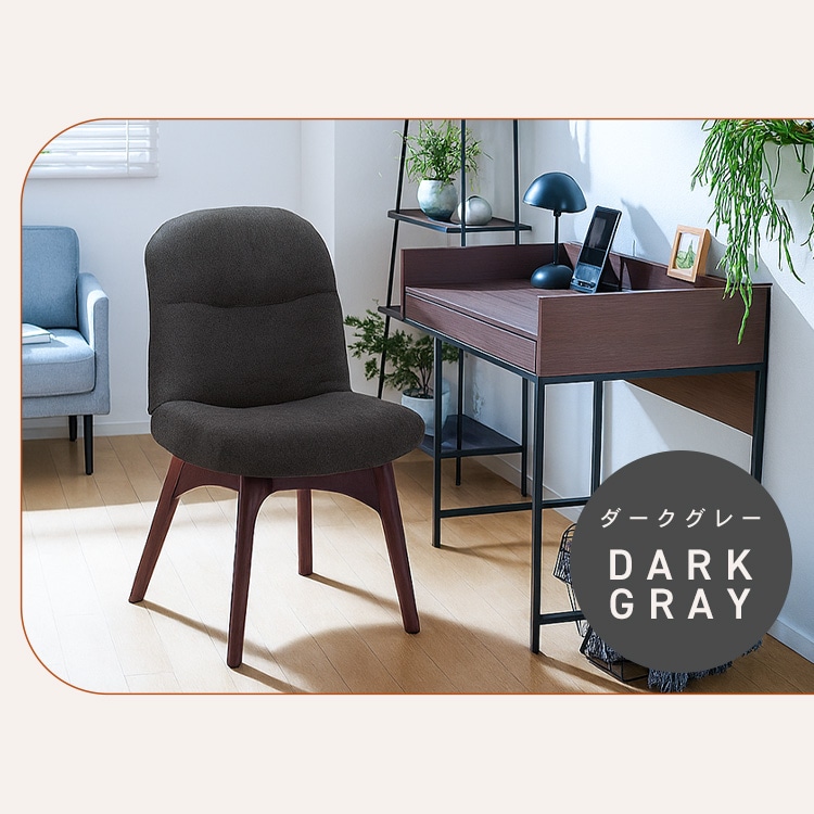 折りたたみ回転チェア OKCR-FA ライトグレー ライトグレー