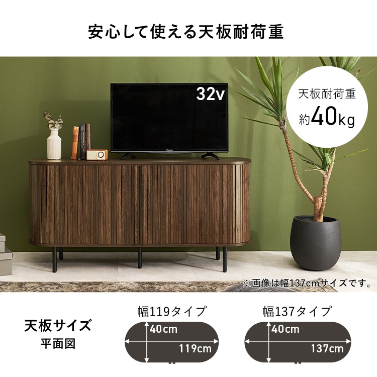 \13倍マイル!6月14日まで/TVボード ハイタイプ幅137cm RTV-1413WS ホワイト【時間指定不可】【代引不可】【同梱不可】 ホワイト