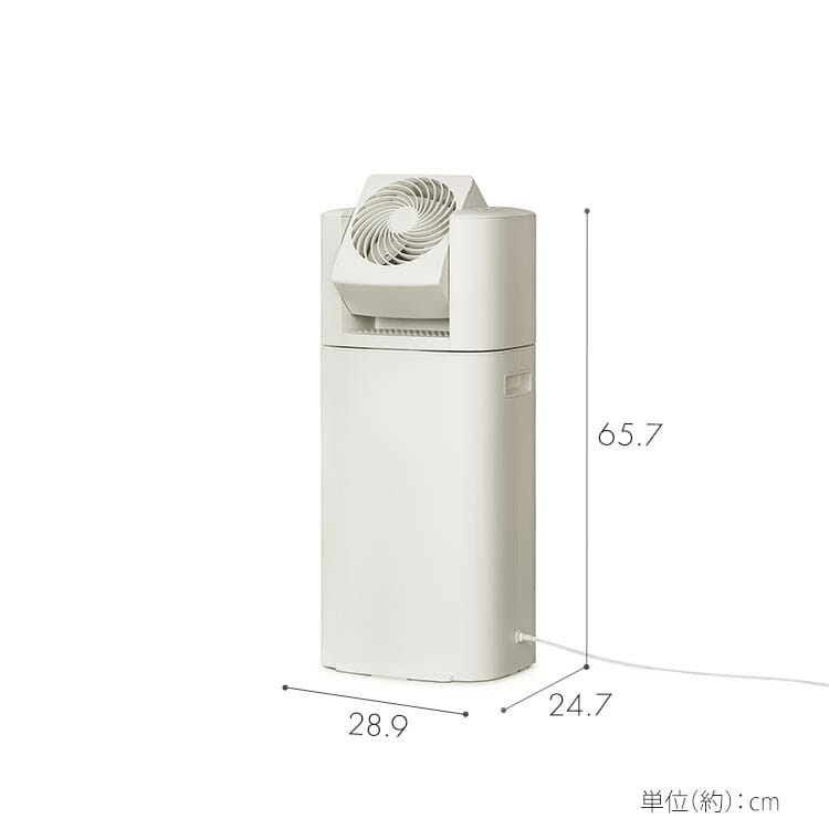 サーキュレーター衣類乾燥除湿機 デシカント式 15畳 5.8L IJDC-P60-C 