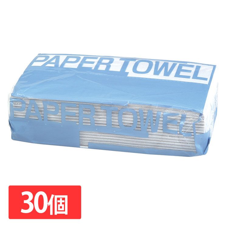 ペーパータオル ペーパーハンドタオル ハンドタオル 大容量 中判 30個 再生 200枚 シングル 5個入り×6袋セット まとめ買い 日用品 備蓄 業務用 伊藤忠紙パルプ