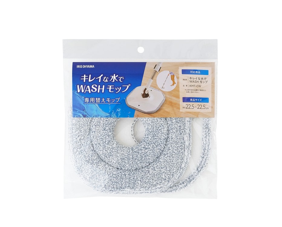 ［マイル5倍！12/7迄］キレイな水でWASHモップ 専用替えモップ KMT-CWM