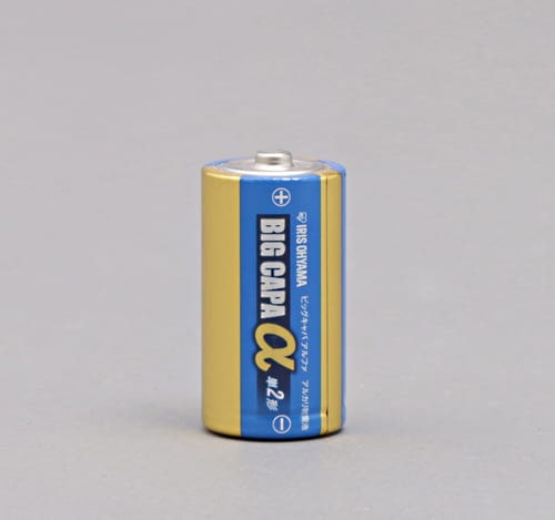 ［マイル5倍！12/7迄］単2アルカリ乾電池 2本 シュリンク LR14IB/2S