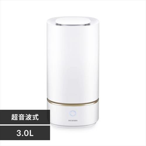 ［マイル5倍！12/7迄］加湿器 超音波式 230ml 上から給水 KHM-UU231-W