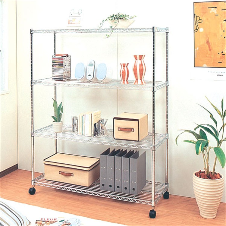 ［マイル5倍！12/7迄］[幅120cm]メタルシェルフ SE-1215