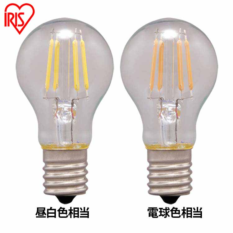 ［マイル5倍！12/7迄］[10個セット]LEDフィラメント電球 ミニクリプトン球 E17 25W相当 230lm 昼白色相当 LDA2N-G-E17-FC