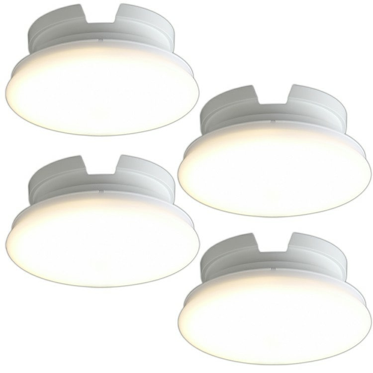 ［マイル5倍！12/7迄］[4個セット]小型シーリングライト 薄型 600lm SCL6D-UU 昼光色