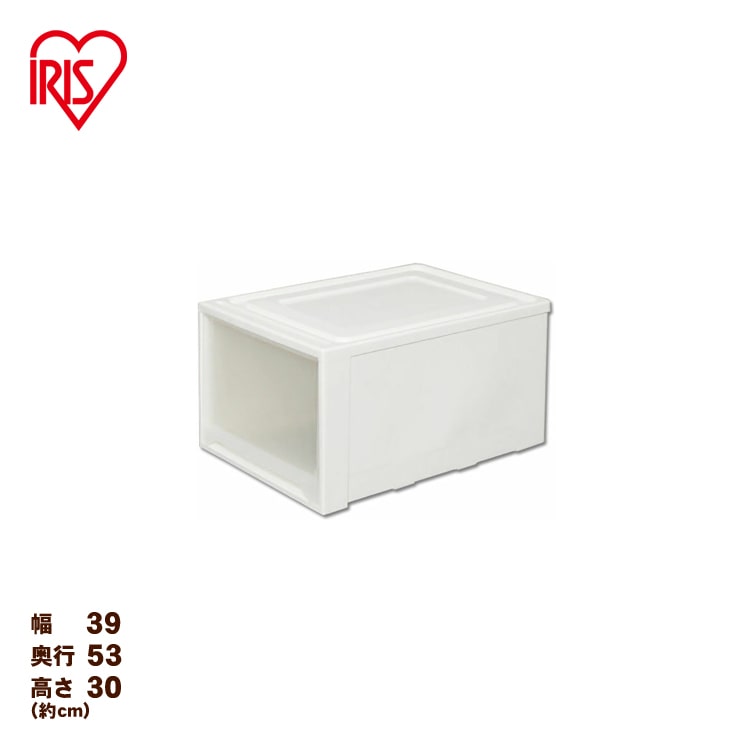 ［マイル5倍！12/7迄］ロングチェスト MG-5330 ホワイト／クリア