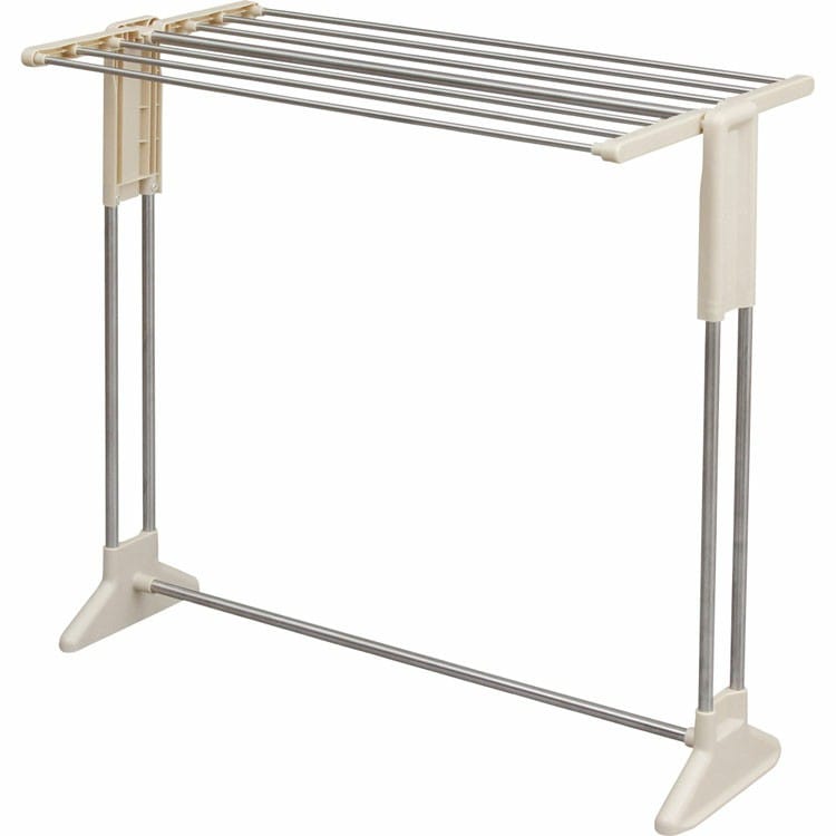 ［マイル5倍！12/7迄］[室内用]ステンレス タオルハンガー ホワイト STH-86KR