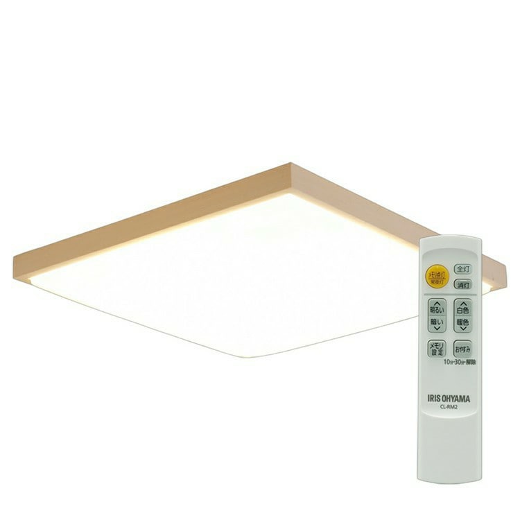 ［マイル5倍！12/7迄］LEDシーリングライト 和風角形 12畳 CL12DL-5.1JM