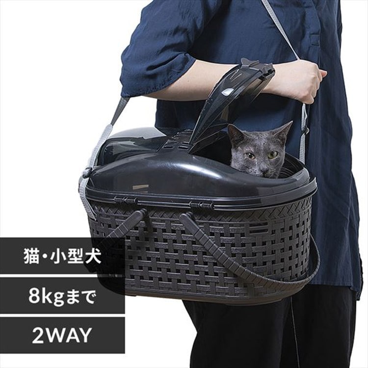 ［マイル5倍！12/7迄］メッシュペットキャリー MPC-450 ブラウン