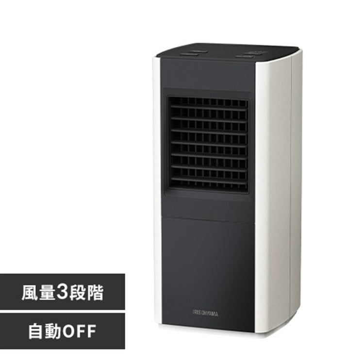 セラミックヒーター スリム PCH-S12B-W 風量3段階 大風量 ホワイト