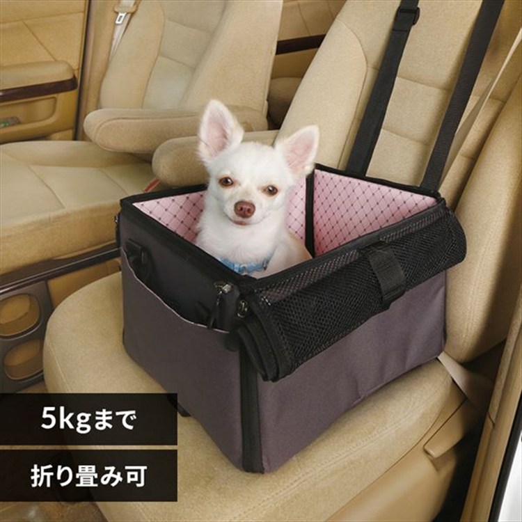 ［マイル5倍！12/7迄］ペット用ドライブボックス PDFW-30 ピンク Sサイズ