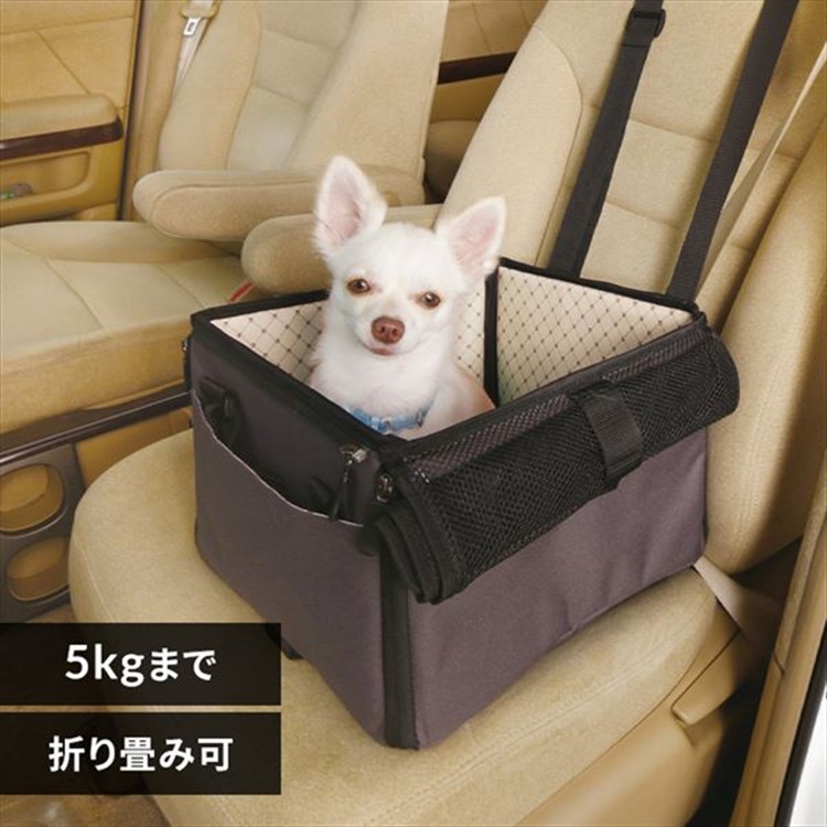 ［マイル5倍！12/7迄］ペット用ドライブボックス PDFW-30 ブラウン Sサイズ