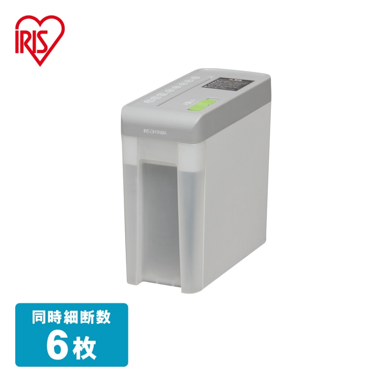 シュレッダー クロスカット 6枚同時細断 P6HC