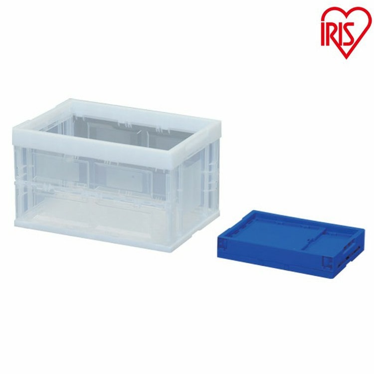 ［マイル5倍！12/7迄］ハード折りたたみコンテナ HDOC-20L クリア