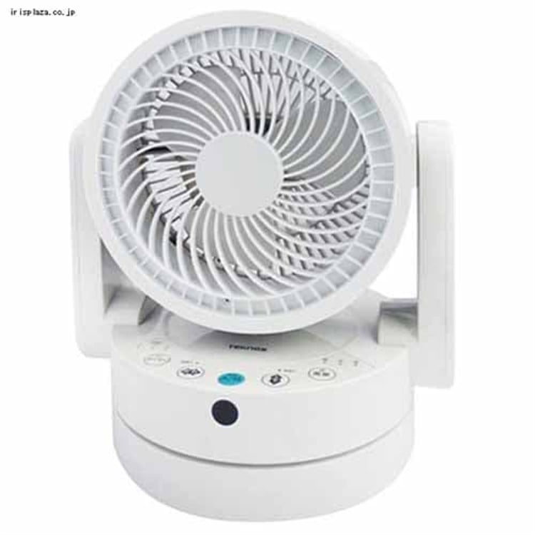 ［マイル5倍！12/7迄］サーキュレーター 上下左右首振り リモコン付 SAK-260W ホワイト